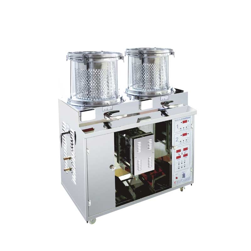 Electric frying constant pressure decocting and packaging machine series DP2000-2B (2+1) type